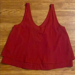 Hollister Medium red shirt